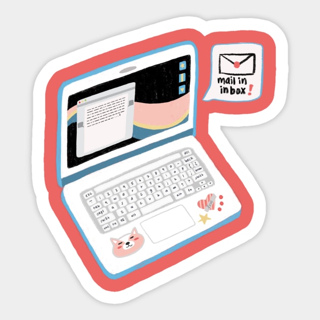 Mail in Inbox! Sticker by rheartcreate